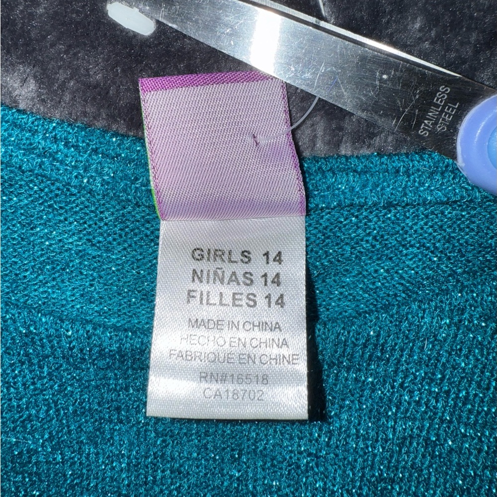 Dollie & Me Teal Dressy Outfit with Matching Doll Dress w/ DISCOUNTED SHIPPING - Picture 7 of 16